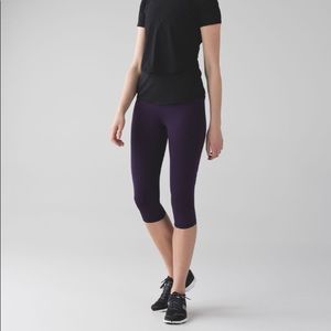 Lululemon Real Quick Crop Leggings